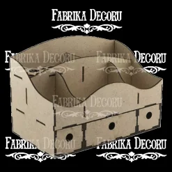 Best Organizador para escritorio con tres cajones en DM Organización