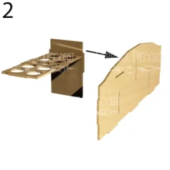 Best Organizador para escritorio con tres cajones en DM Organización