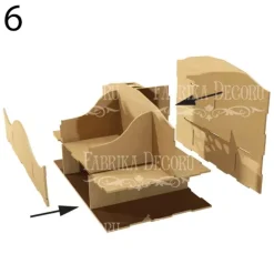 Best Organizador para escritorio con tres cajones en DM Organización