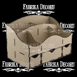 Discount Organizador para escritorio con cajones en DM Organización