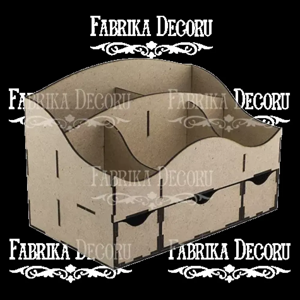 Discount Organizador para escritorio con cajones en DM Organización