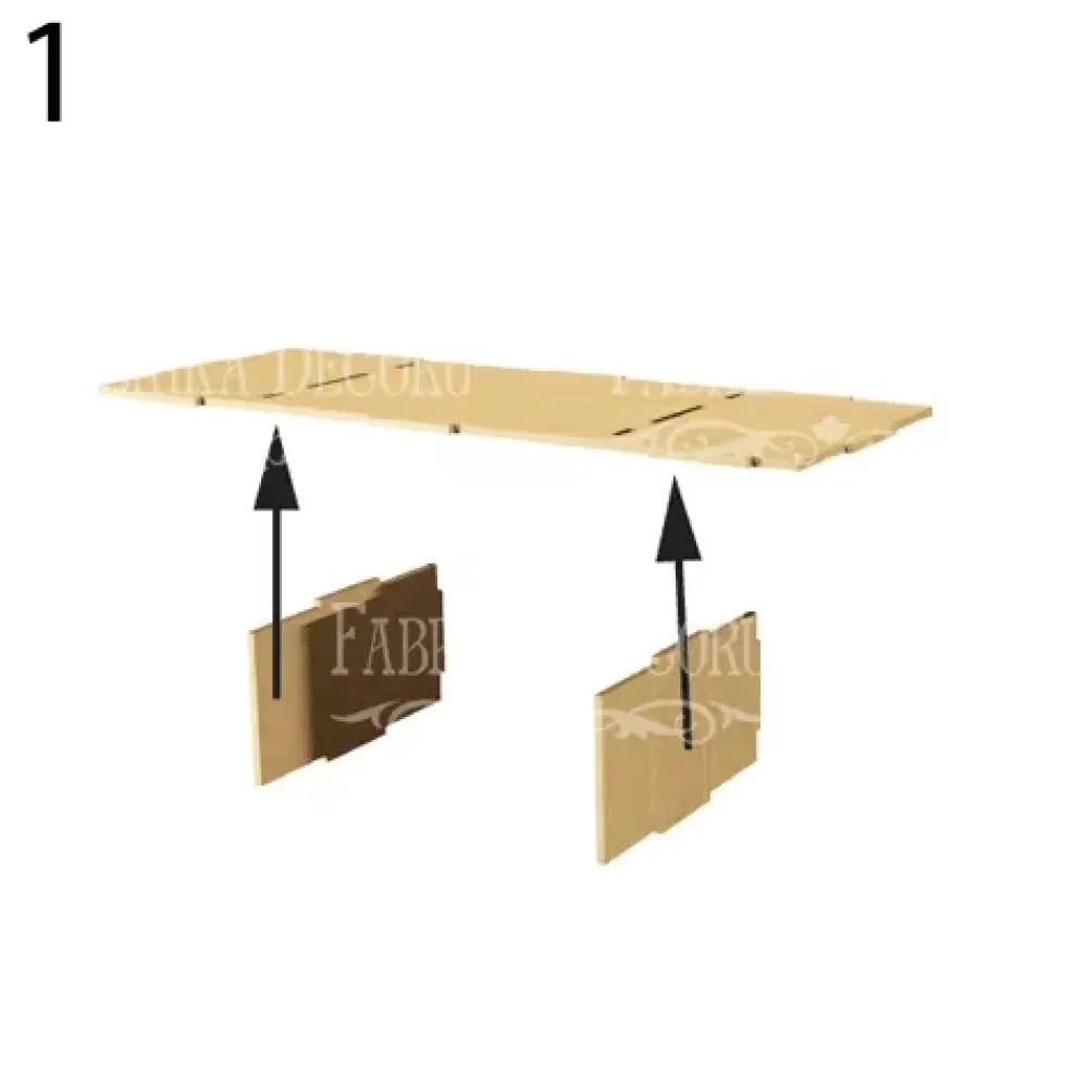 Discount Organizador para escritorio con cajones en DM Organización