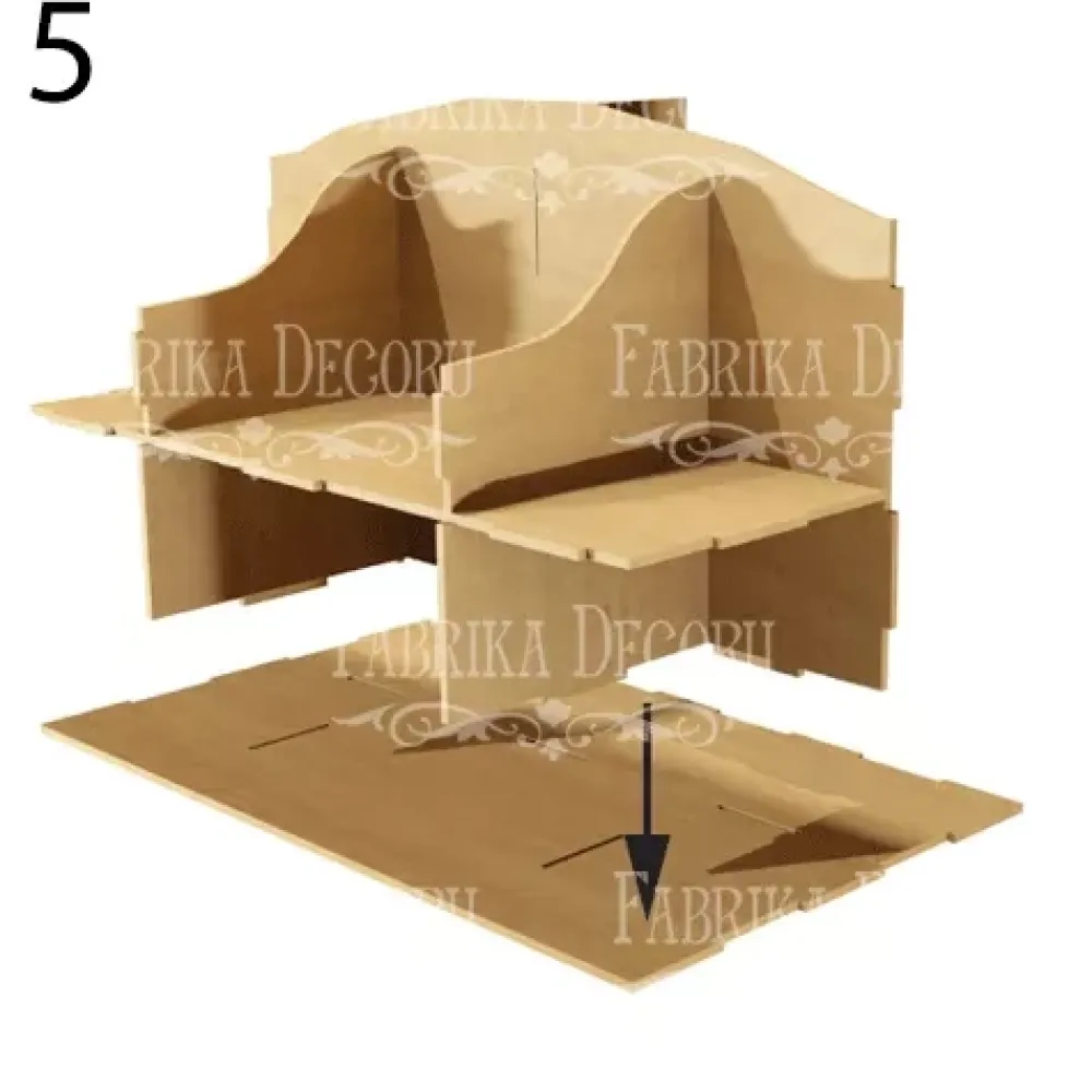 Discount Organizador para escritorio con cajones en DM Organización