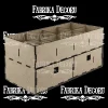 Sale Organizador rectangular de escritorio con dos cajones en DM Organización