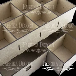 Sale Organizador rectangular de escritorio con dos cajones en DM Organización