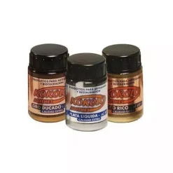 Sale Oro, plata y cobre líquido al alcohol Doraduras