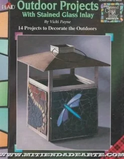 Hot Outdoor Projects with stained Glass Inlay Cerámica Y Vidrio