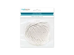 Ovillo de Hilo de Algodón Trenzado 3mm Macramé|Bisutería