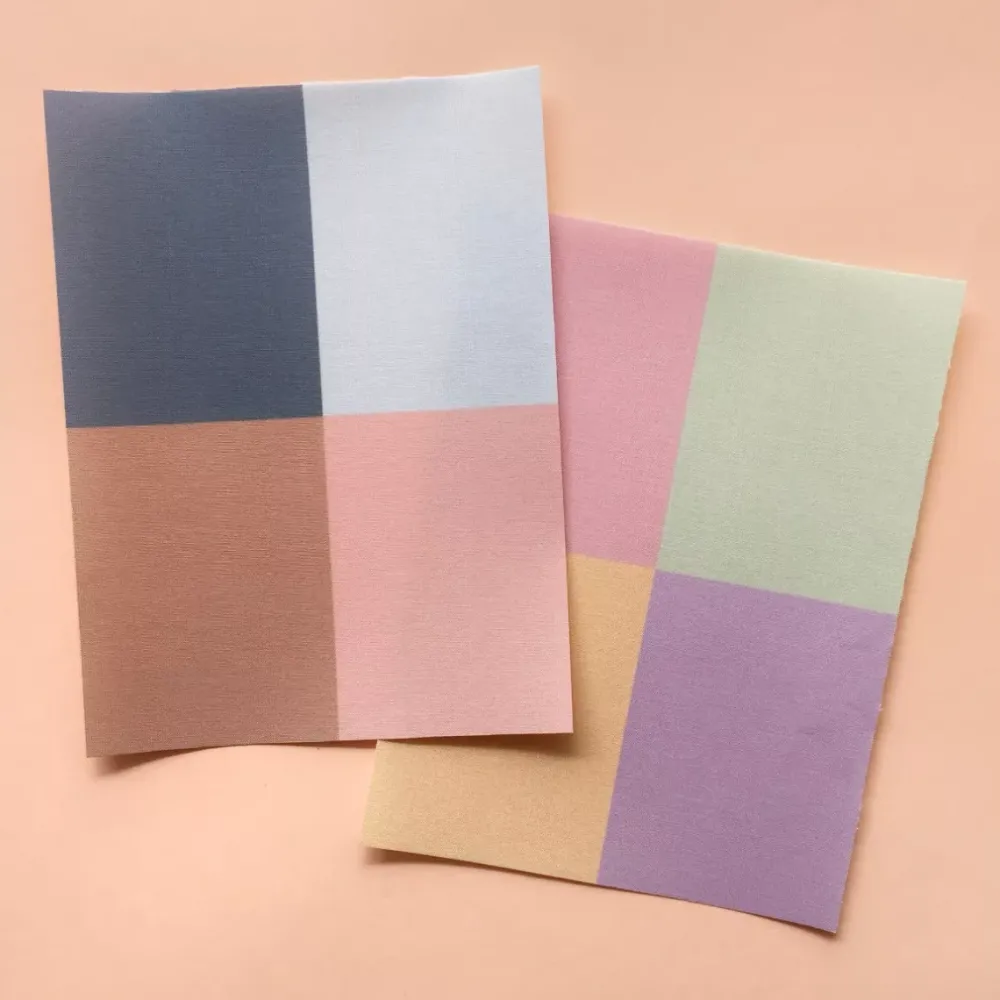 Sale Pack 2 telas Mini Lisos Colección Infinita 15x20cm Telas, Sedas Y Fieltro