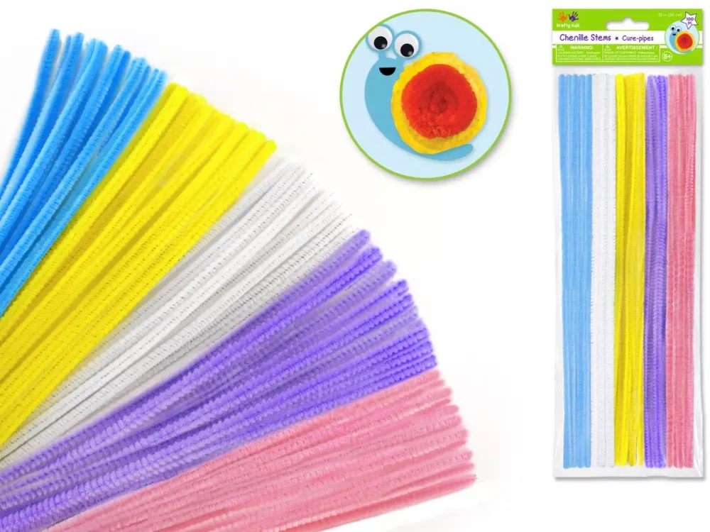 Discount Pack de Chenilla Pastel Goma Eva Fofuchas