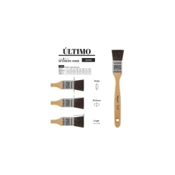 Clearance Paletina sintética carrado Último 2330 Pinceles Y Brochas