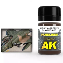 Panelador para camuflaje marrón y verde 35ml Maquetas Y Modelismo|Pinturas Para Maquetas Y Modelismo