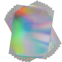 New Papel adhesivo holográfico Silhouette