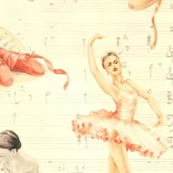 Clearance Papel Bailarinas Papeles