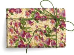 Outlet Papel campanillas rosas 49,5x68cm Papeles