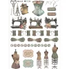 Hot Papel de arroz Accesorios de Costura Best Sellers 21x30cm Papeles|Decoupage
