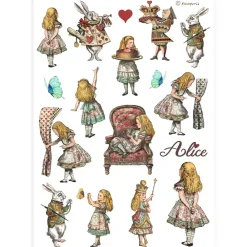Online Papel de arroz Alice Elementos Best Sellers 21x30cm Papeles|Decoupage