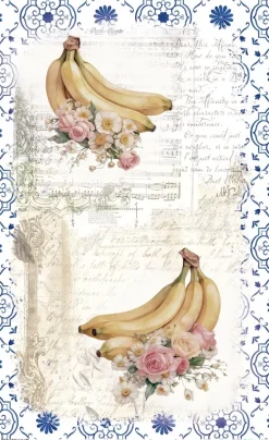 Best Papel de Arroz Bananas II Fruits Market 54x33cm Papel Y Decoupage