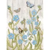 Outlet Papel de Arroz Butterfly Romantic Garden House A4 Papeles|Decoupage