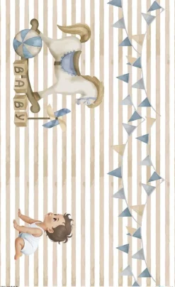 Discount Papel de arroz Caballo Sweet Baby Boy 54x33cm Decoupage