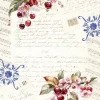 Sale Papel de Arroz Cherrys I Fruits Market 54x33cm Papel Y Decoupage