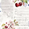 New Papel de Arroz Cherrys VI Fruits Market 54x33cm Papel Y Decoupage