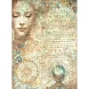 Hot Papel de Arroz Ciencia Fortune 21x30cm Decoupage