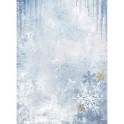 Sale Papel de arroz Copos de nieve Dewdrops 21x30cm Papeles|Decoupage