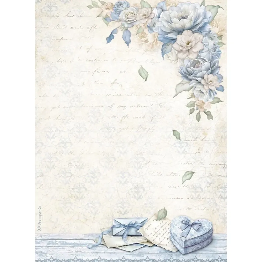 Online Papel de arroz Corazón Timeless 21x30cm Decoupage