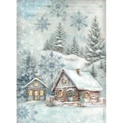 New Papel de arroz Cottage The Owl's House 21x30cm Papeles|Decoupage