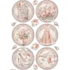 Discount Papel de Arroz Círculos You And Me 21x29cm Papeles|Decoupage