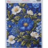Outlet Papel de Arroz Flores Beige y Azul 29x42cm Papeles|Decoupage