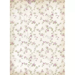 Papel de arroz Flores Pequeñas Lavender 21x30cm Papeles|Decoupage
