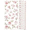 Discount Papel de arroz Flores Rosas 29x41cm Papel Y Decoupage
