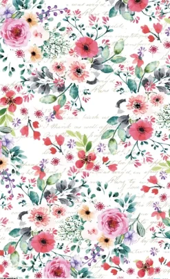 Sale Papel de arroz Flower festival 54x33cm Decoupage