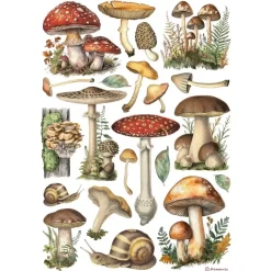 Clearance Papel de arroz Hongos Best Sellers 21x30cm Papeles|Decoupage