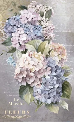 Online Papel de Arroz Hydrangeas IV La Vie en Fleurs 54x33cm Papeles|Decoupage