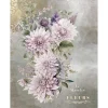 Clearance Papel de arroz La Vie En Fleurs Dahlias I 54x70cm Papel Y Decoupage