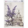 Outlet Papel de Arroz Lilas 29x42cm Decoupage