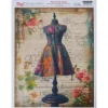 Papel de Arroz Maniquí 29x42cm Decoupage|Papeles