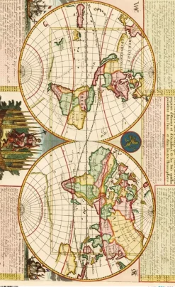 Sale Papel de arroz Mapa del mundo 54x33cm Decoupage