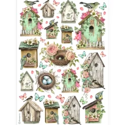 New Papel de arroz Nidos Best Sellers 21x30cm Papeles|Decoupage