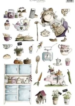 New Papel de Arroz Ofelia entre Fogones A3 Papeles|Decoupage