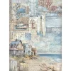 Papel de arroz Paisaje Silent Sea 21x30cm Papeles|Decoupage