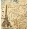 Hot Papel de arroz Paris Around the World 21x29,7cm Papeles|Decoupage