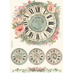 Sale Papel de arroz Relojes 21x30cm Papeles|Decoupage
