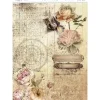 Clearance Papel de Arroz Rosas Vintage 29x42cm Papeles|Decoupage