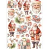Discount Papel de arroz Santa Claus All You Need For Christmas 21x30cm Decoupage