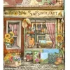 New Papel de arroz Shop Sunflower Art 21x29,7cm Papeles|Decoupage