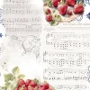 New Papel de Arroz Strawberry VI Fruits Market 54x33cm Papel Y Decoupage